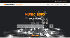 Desktop Screenshot of musiclibrary.es